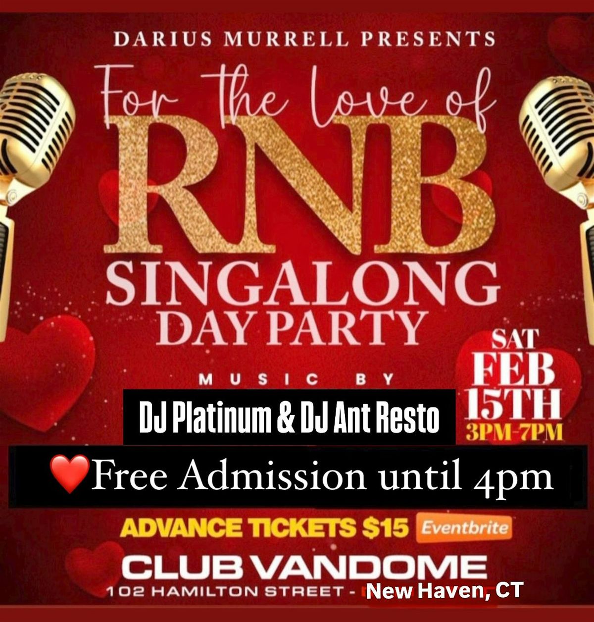 RNB SINGALONG DAY PARTY \u201cPASS THE MIC EDITION\u201d