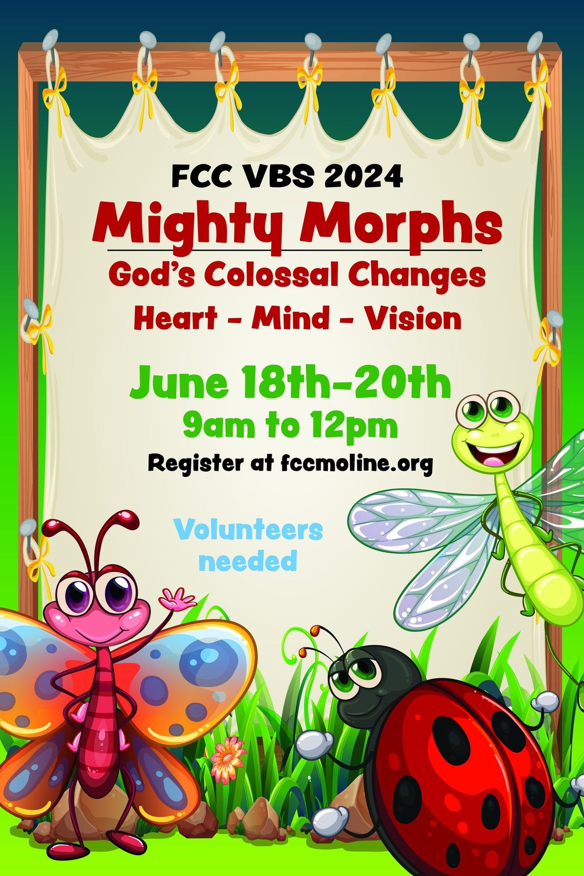 FCC Vacation Bible School: Mighty Morphs