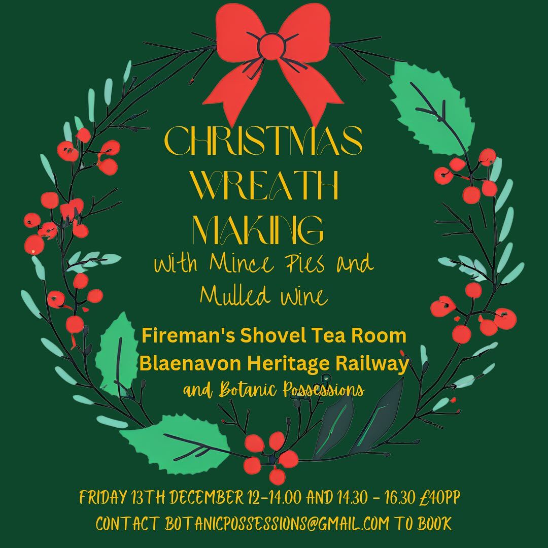 Fireman\u2019s Shovel Christmas Wreath Workshops