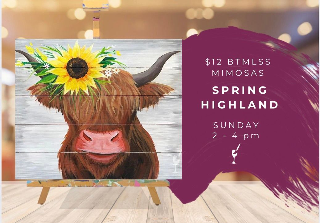 Spring Highland $12 BOTTMLSS MIMOSAS 