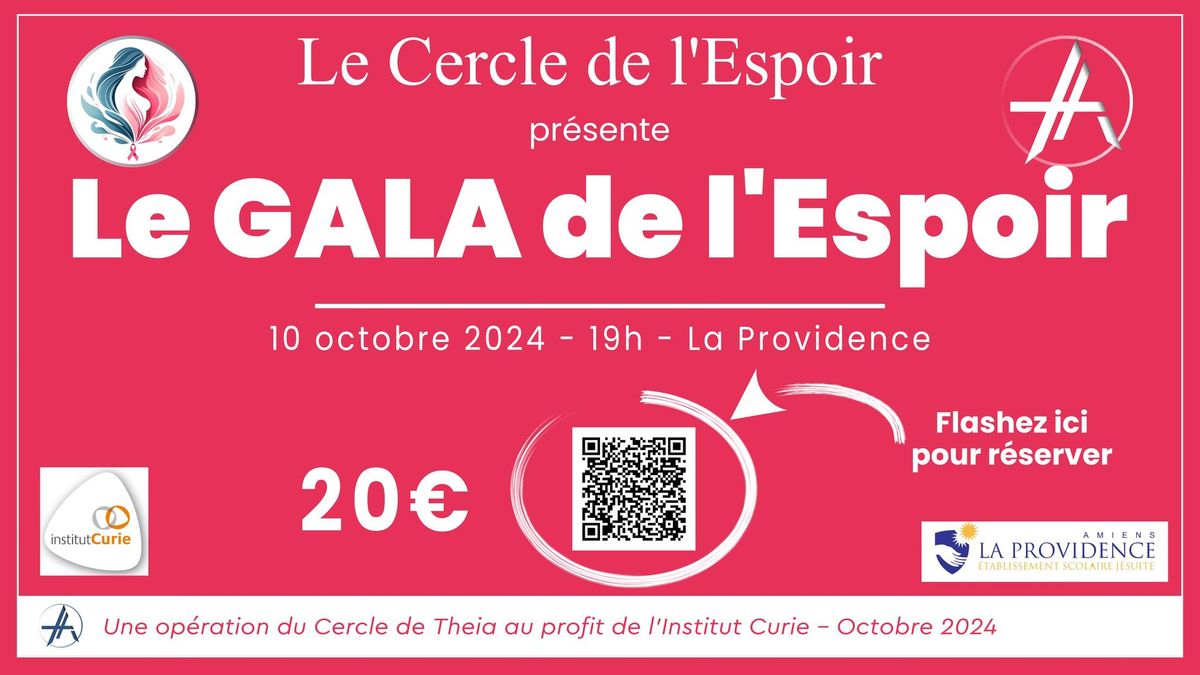 Gala de l\u2019Espoir pour Octobre Rose