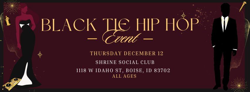 Black Tie Hip Hop Event