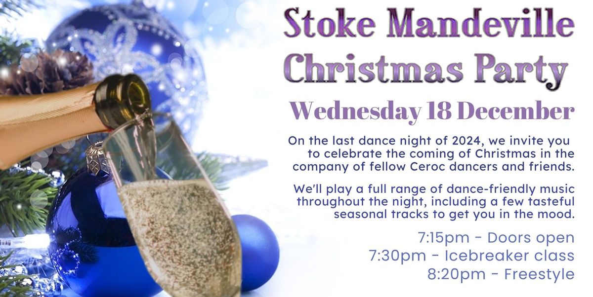 Stoke Mandeville Christmas Party