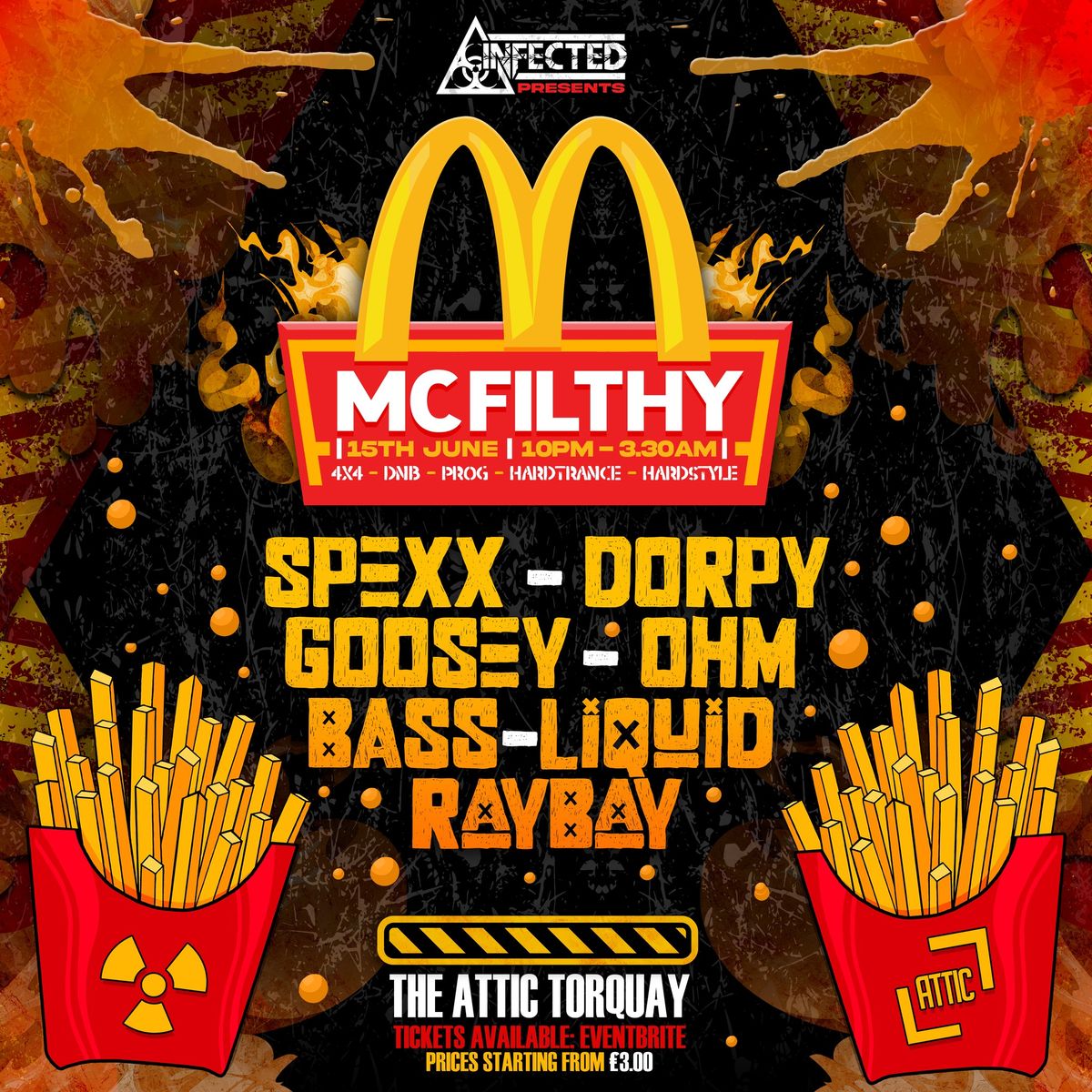Infected Events Presents Mcfilthy
