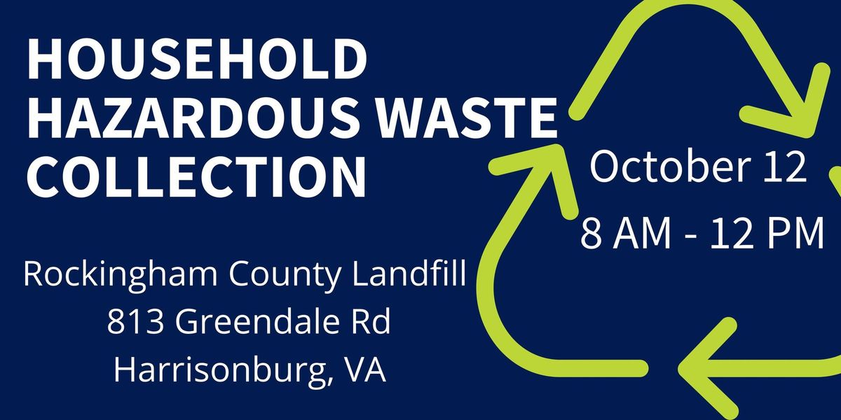 HOUSEHOLD HAZARDOUS WASTE COLLECTION