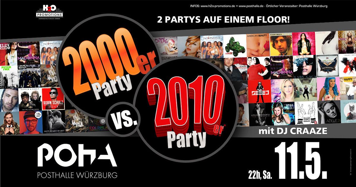 2000ER VS. 2010ER PARTY
