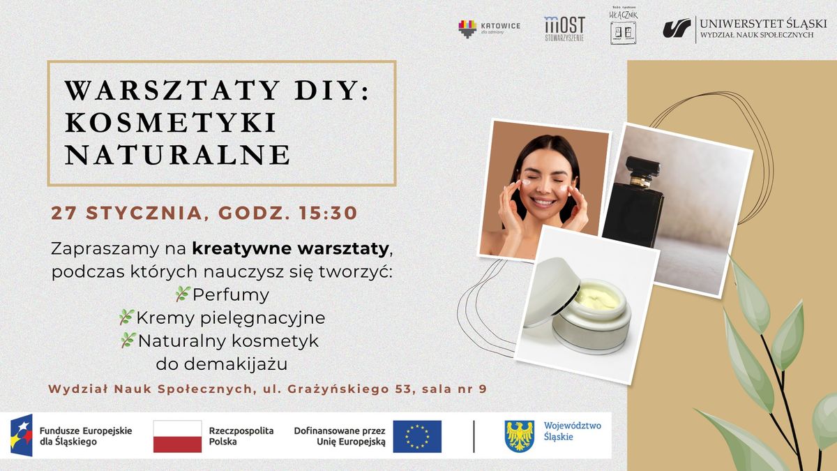 Warsztaty DIY: kosmetyki naturalne 