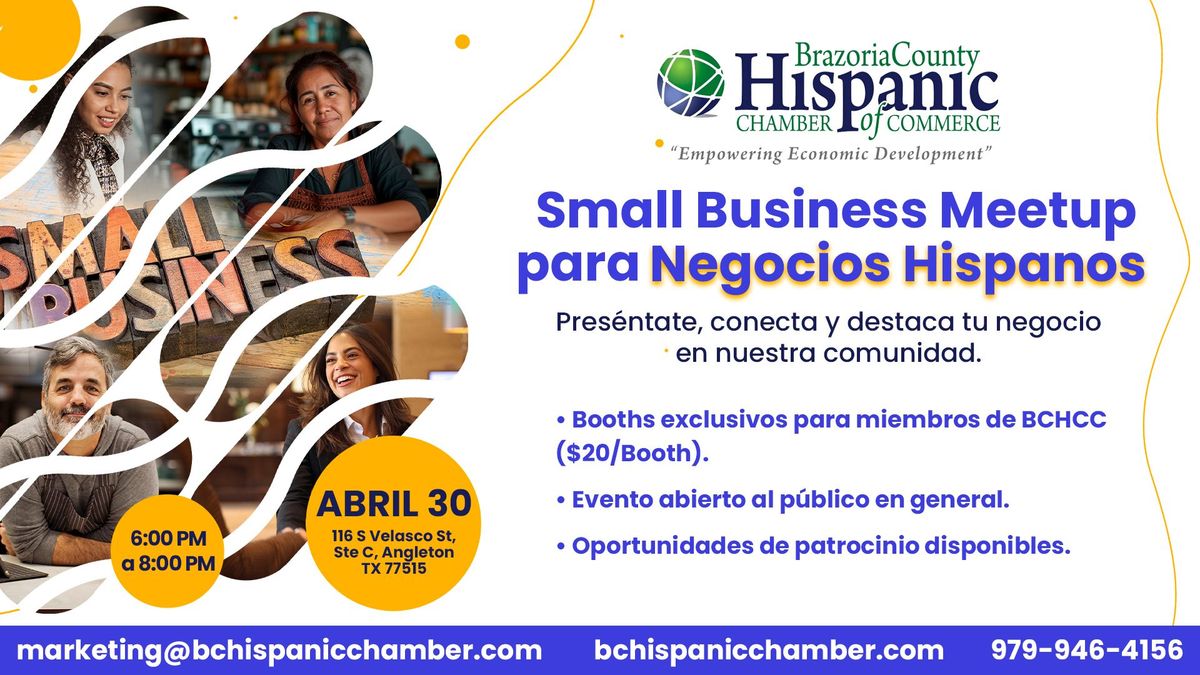 Small Business Meetup Para Negocios Hispanos