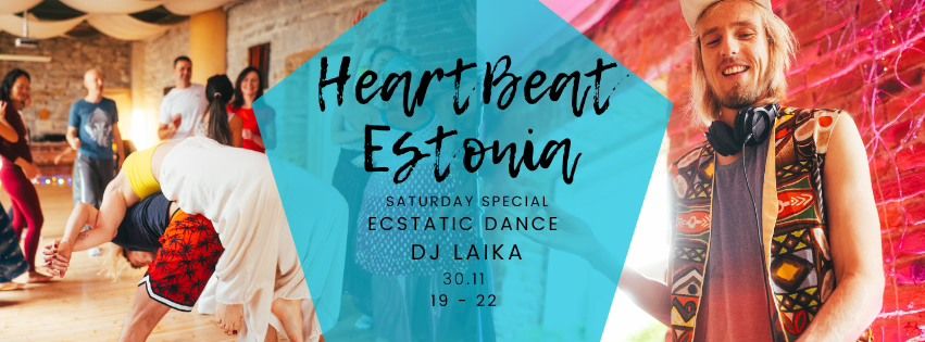 30.11 HeartBeat Dance Tallinn Saturday Night Special DJ LAIKA @CityYogaStudio