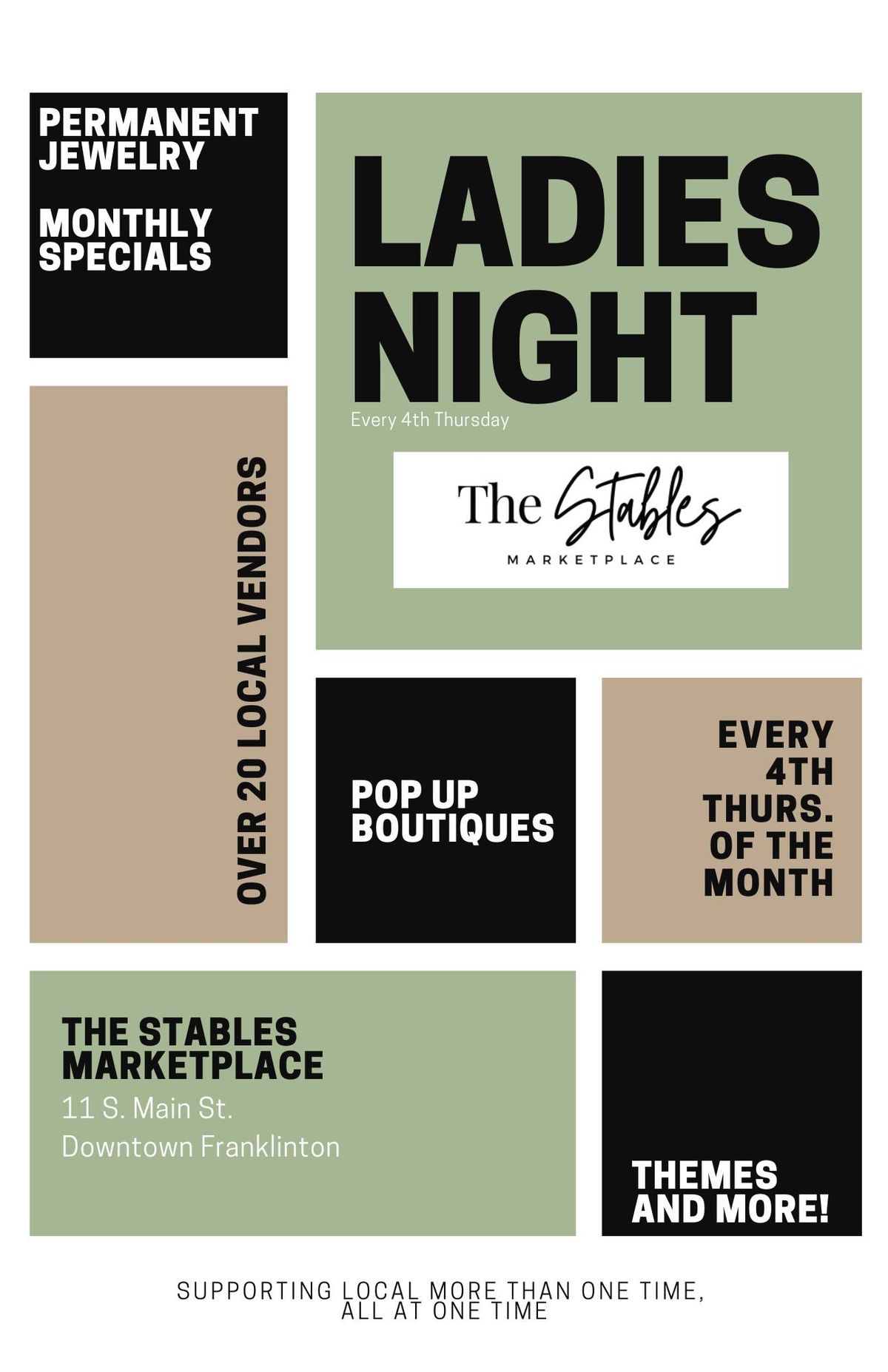 Ladies Night at The Stables Marketplace