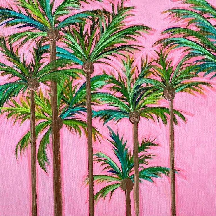 Palm Tree Painting Class 