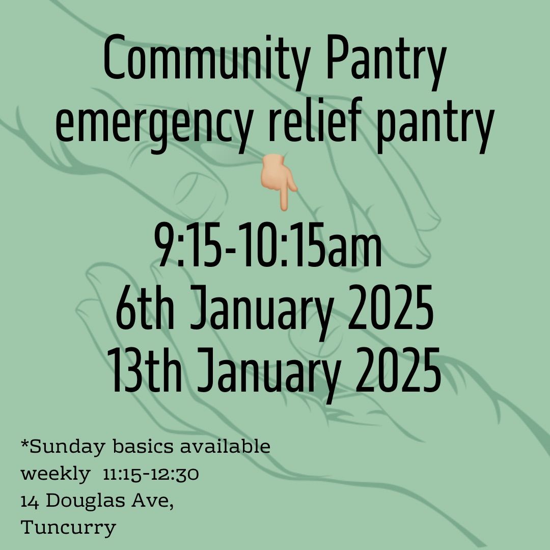 Emergency Relief Community Pantry 