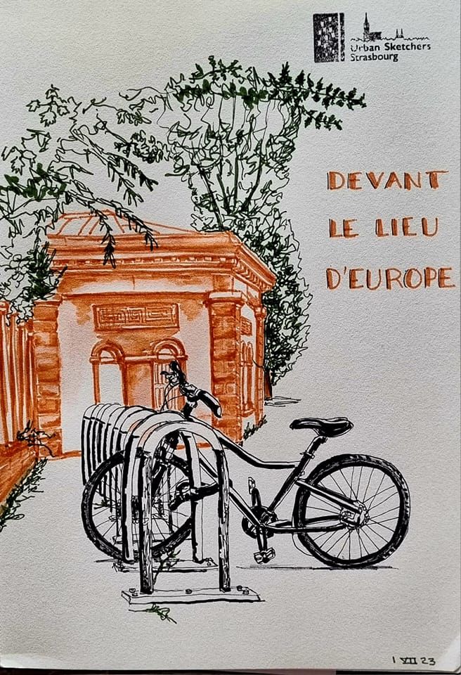  Journ\u00e9es europ\u00e9ennes du patrimoine 2024 :  Rencontre avec les Urban Sketchers Strasbourg 