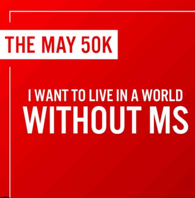 $50K for May 50 K - fundraiser for MS Newcastle 