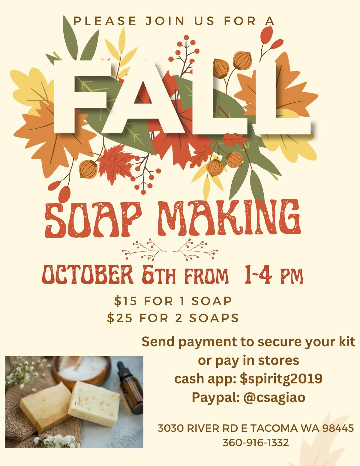 FALL SOAP MAKING 