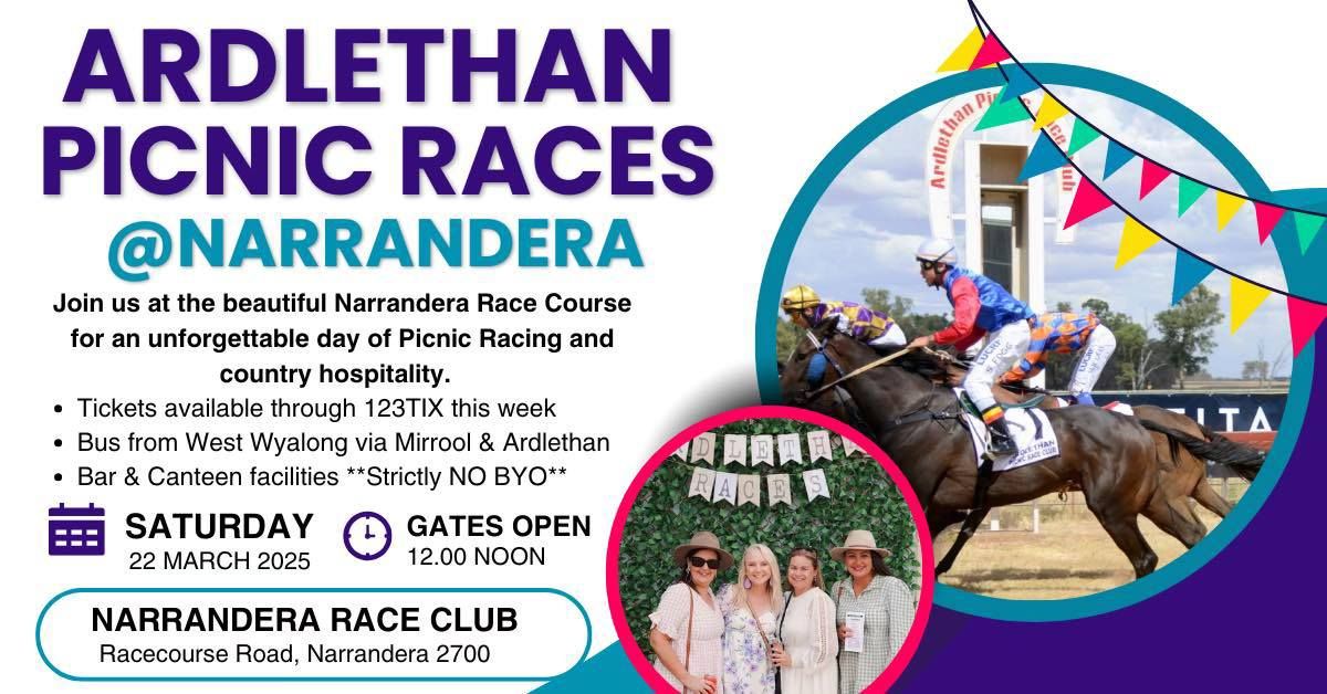 Ardlethan Picnic Races at Narrandera