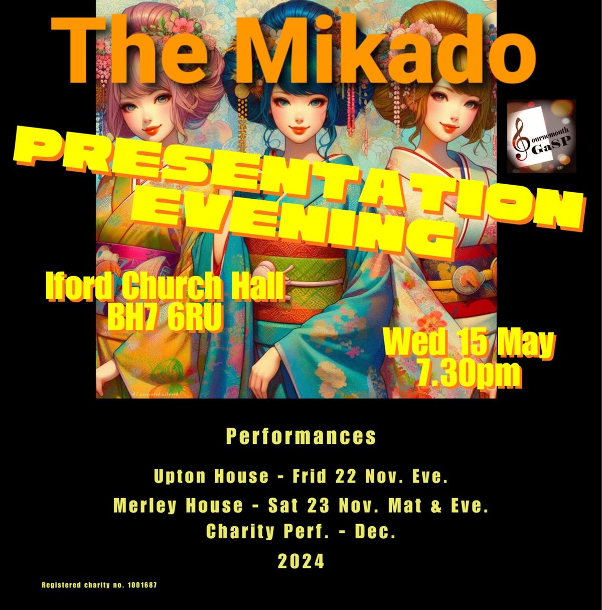 The Mikado - Presentation Evening