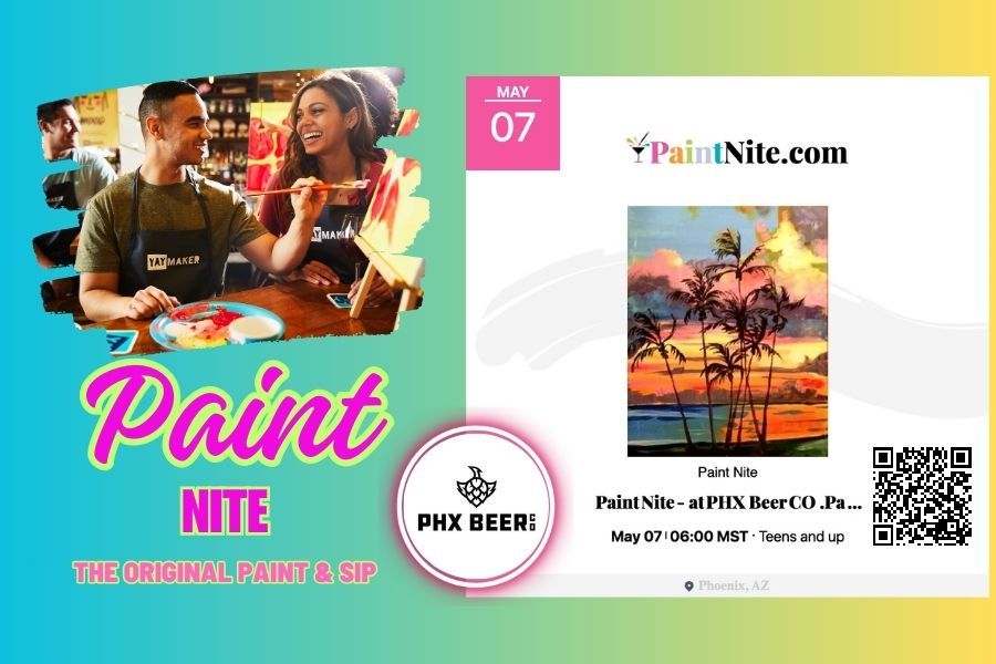 Paint Nite - PHX Beer CO Paint and Sip Event