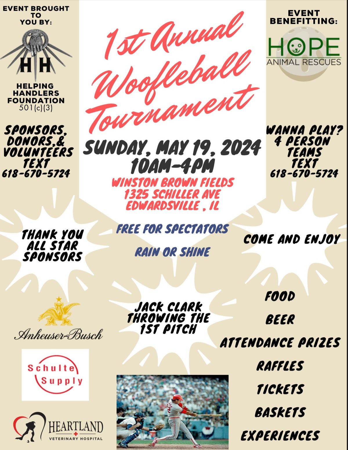1st Annual Woofleball Tournament