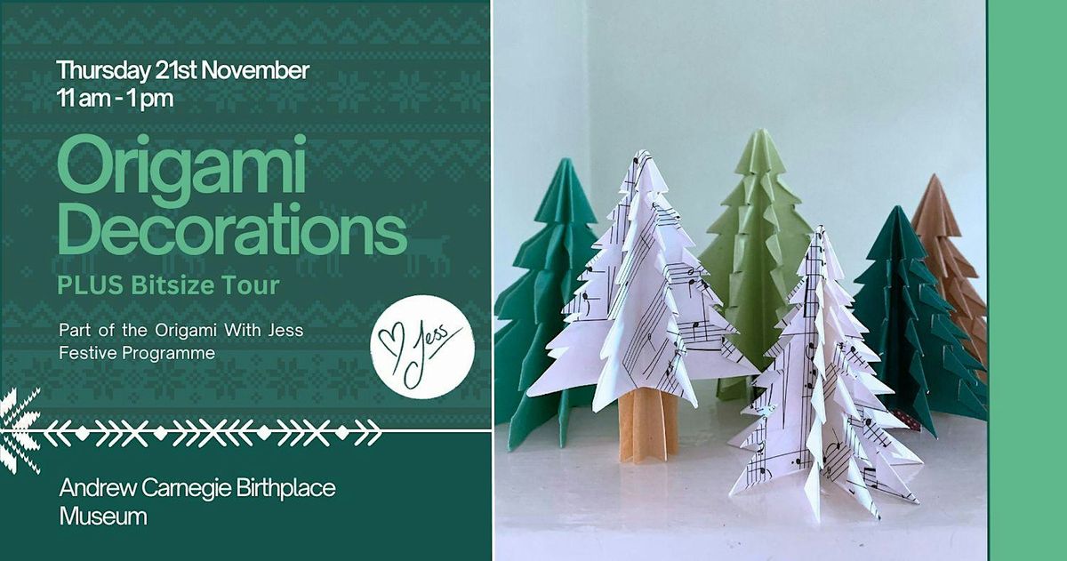 Festive Origami With Jess - Decorations!