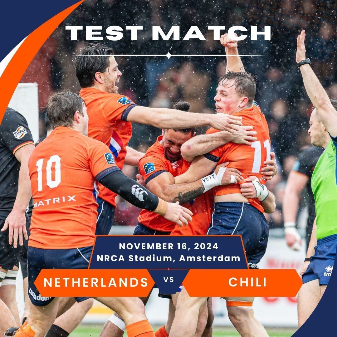 TEST MATCH: NETHERLANDS vs CHILE