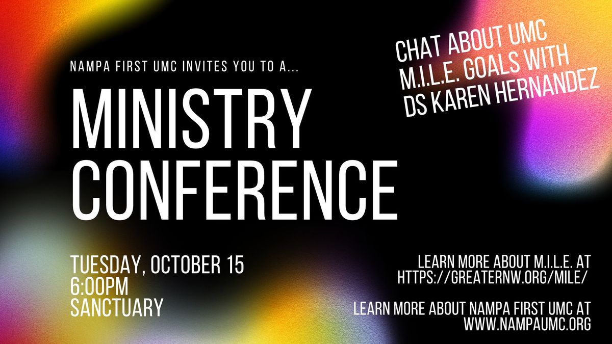 Ministry Conference