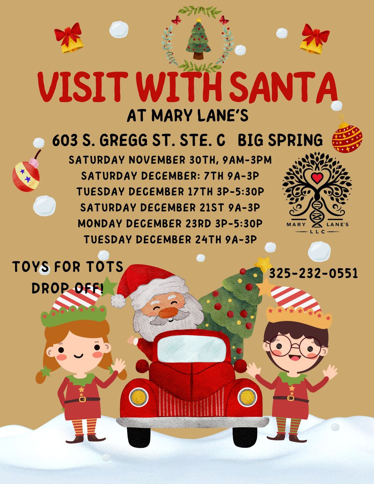 Visit With Santa!