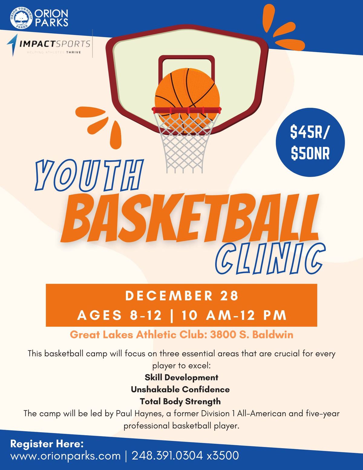 Youth Basketball Clinic