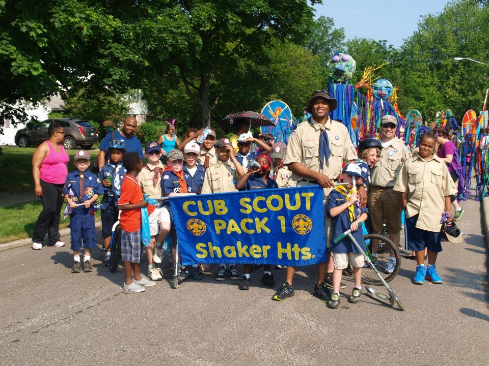 Pack 1 March Memorial Day Parade 