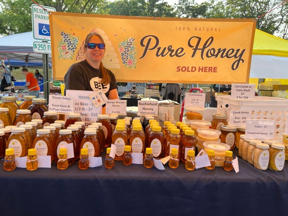 Batavia Farmers Market with Two Beekeepers