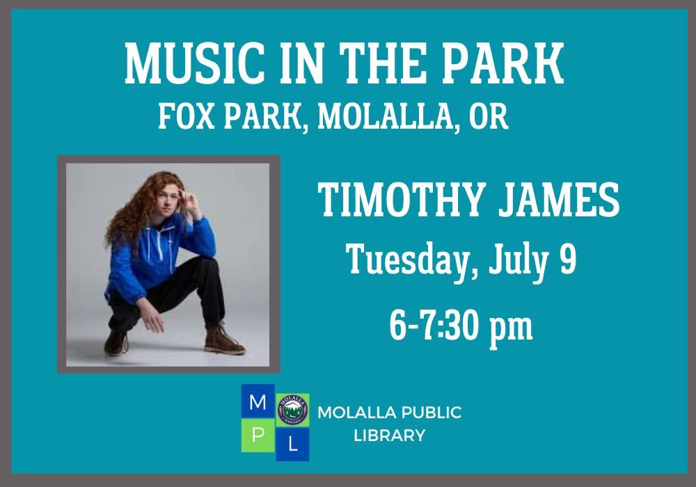 Music in the Park- Timothy James