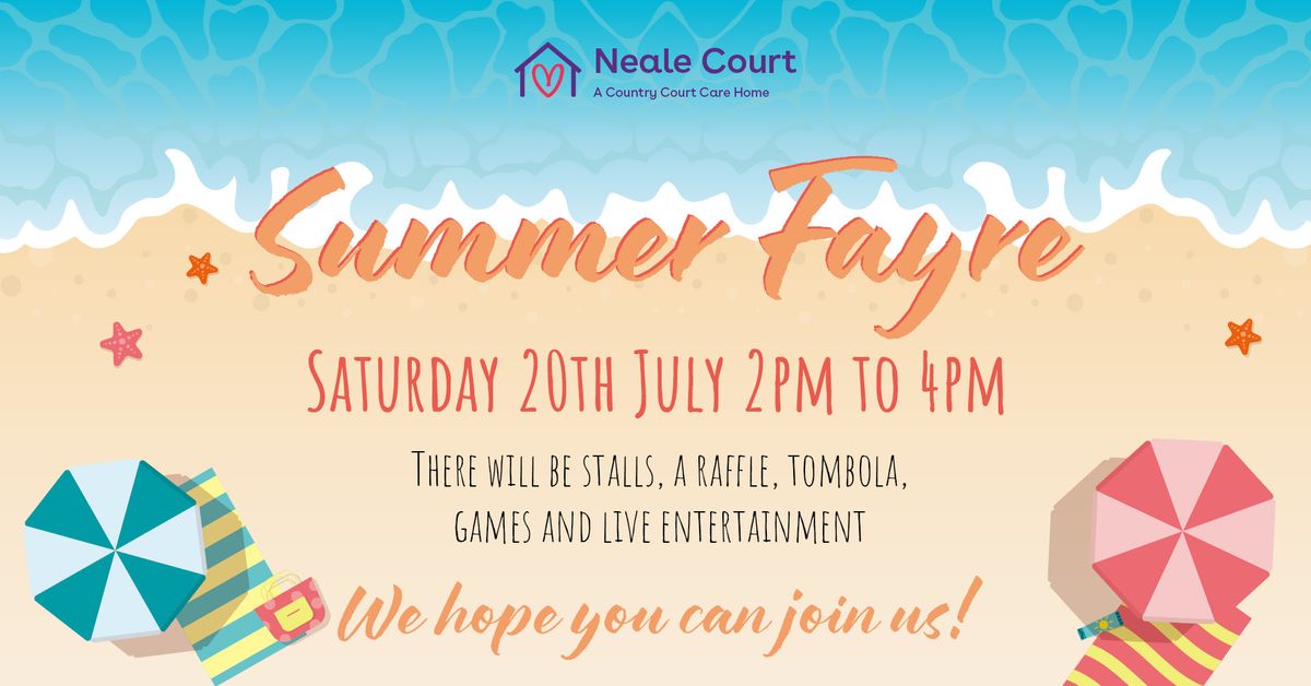 Summer Fayre at Neale Court