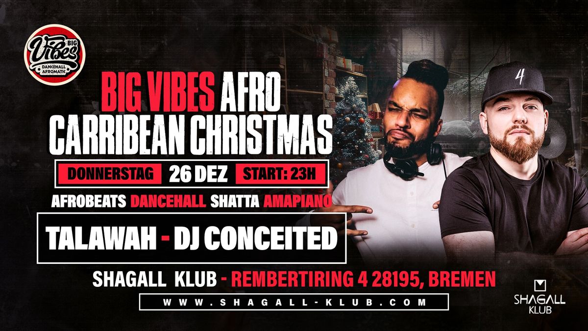 \ud83c\udf84BIG VIBES AFRO CARIBBEAN XMAS\ud83c\udf85