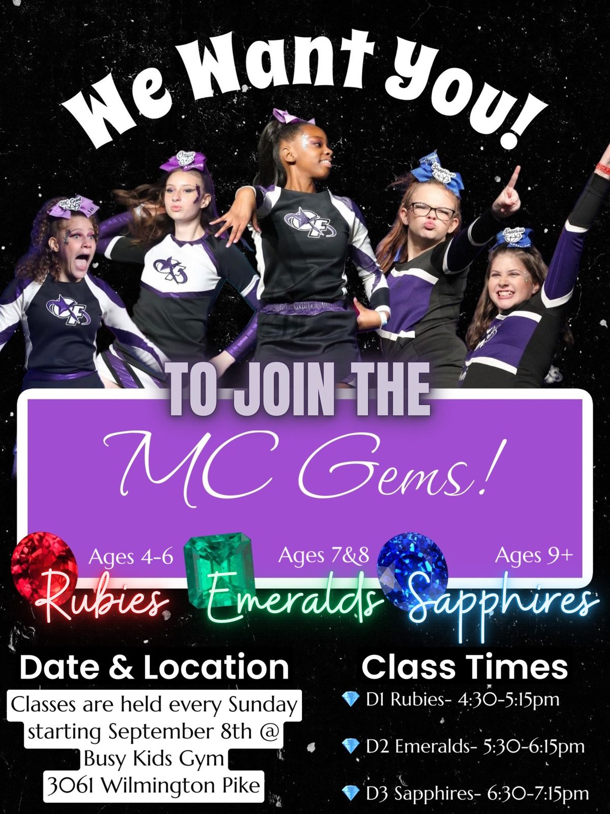 MC Gems 2024-25 Fall Season Kickoff!??