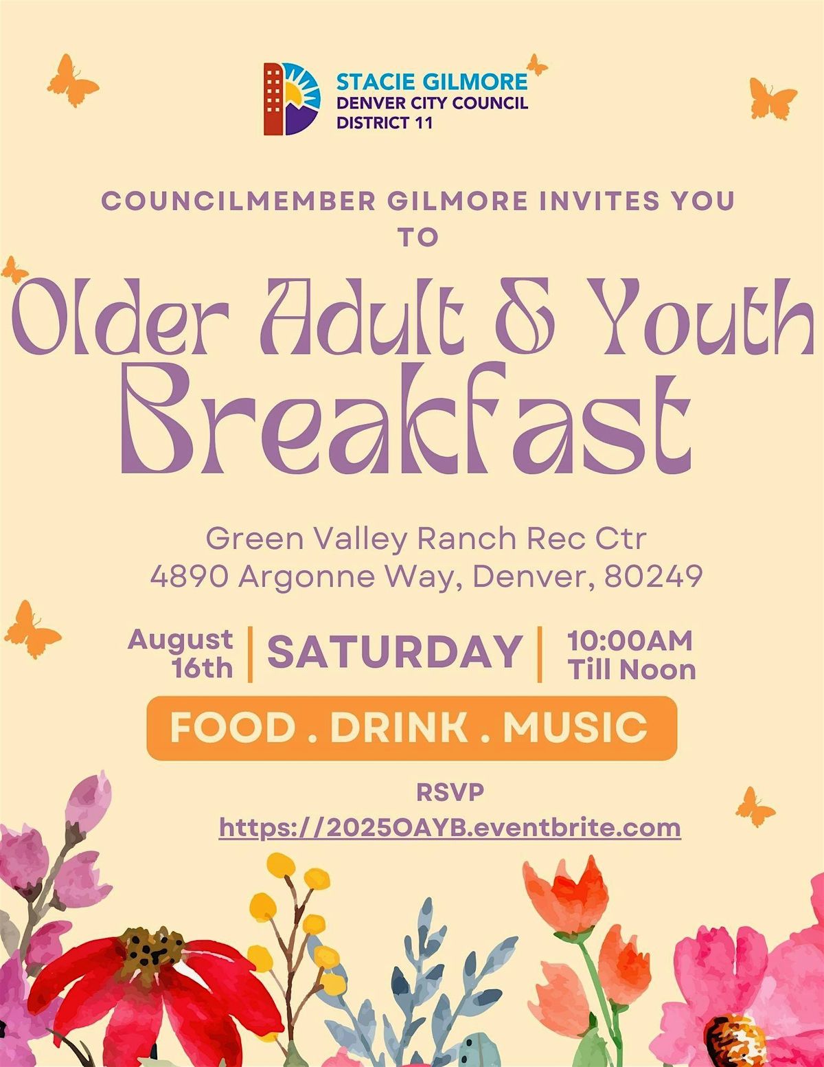 Older Adult and Youth Breakfast