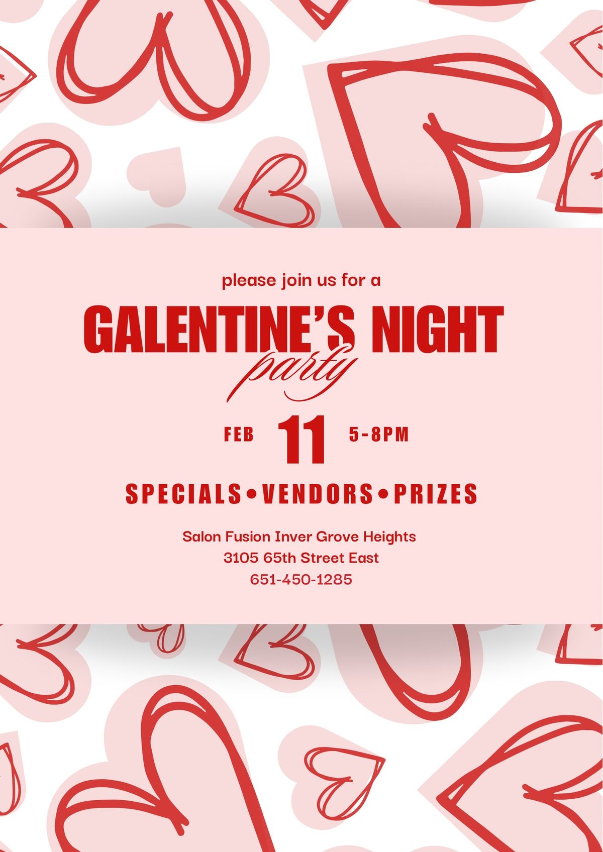 Galentine\u2019s Night at Salon Fusion