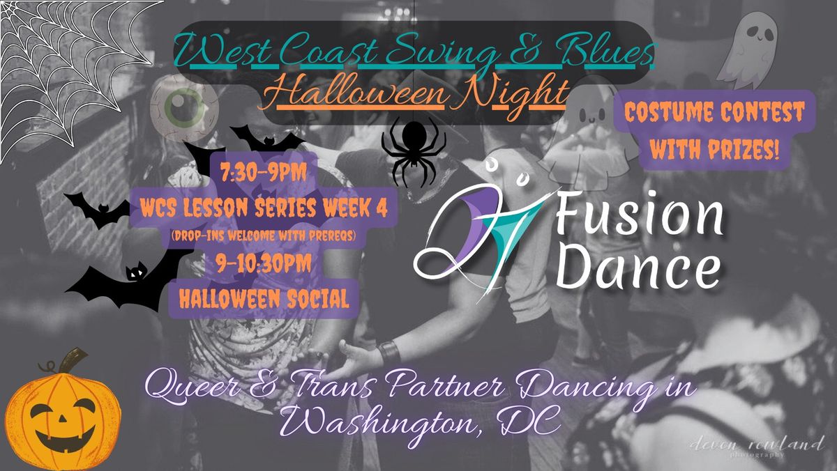 QT Fusion Dance: WCSwing & Blues HALLOWEEN