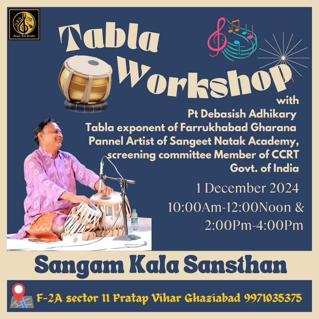 Tabla Workshop