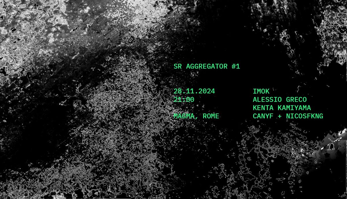 STOCHASTIC RESONANCE \/ AGGREGATOR\/ Experimental live set