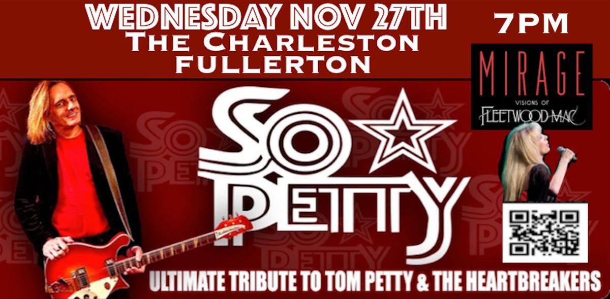 THANKSGIVING EVE GET YOUR RELATIVE OFF YOUR COUCH TOM PETTY &FLEETWOODMAC TRIBUTES