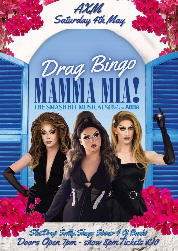 Mamma Mia Drag Bingo, AXM Club (Glasgow), 28 April 2024