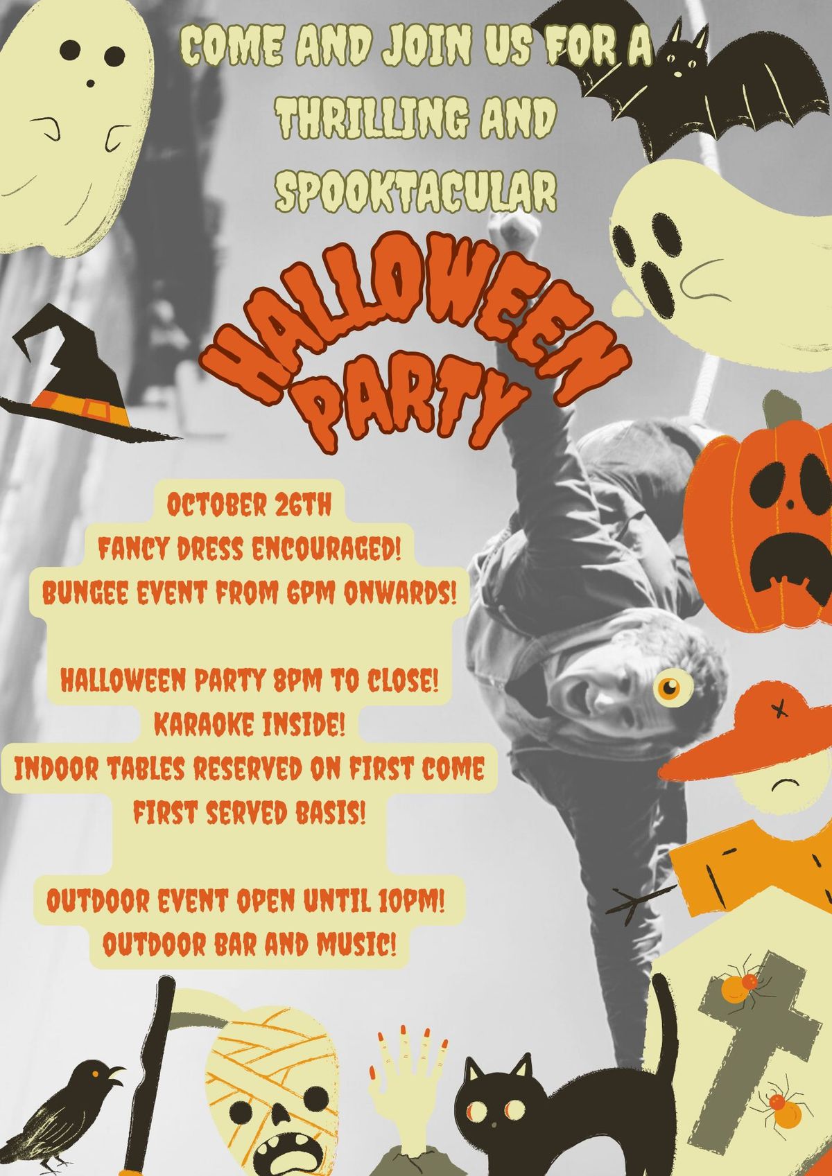 Halloween Bungee Jump Party