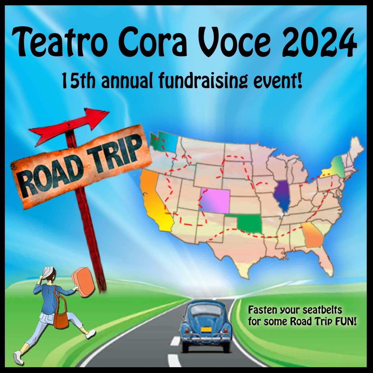 Teatro Cora Voce Road Trip Fun