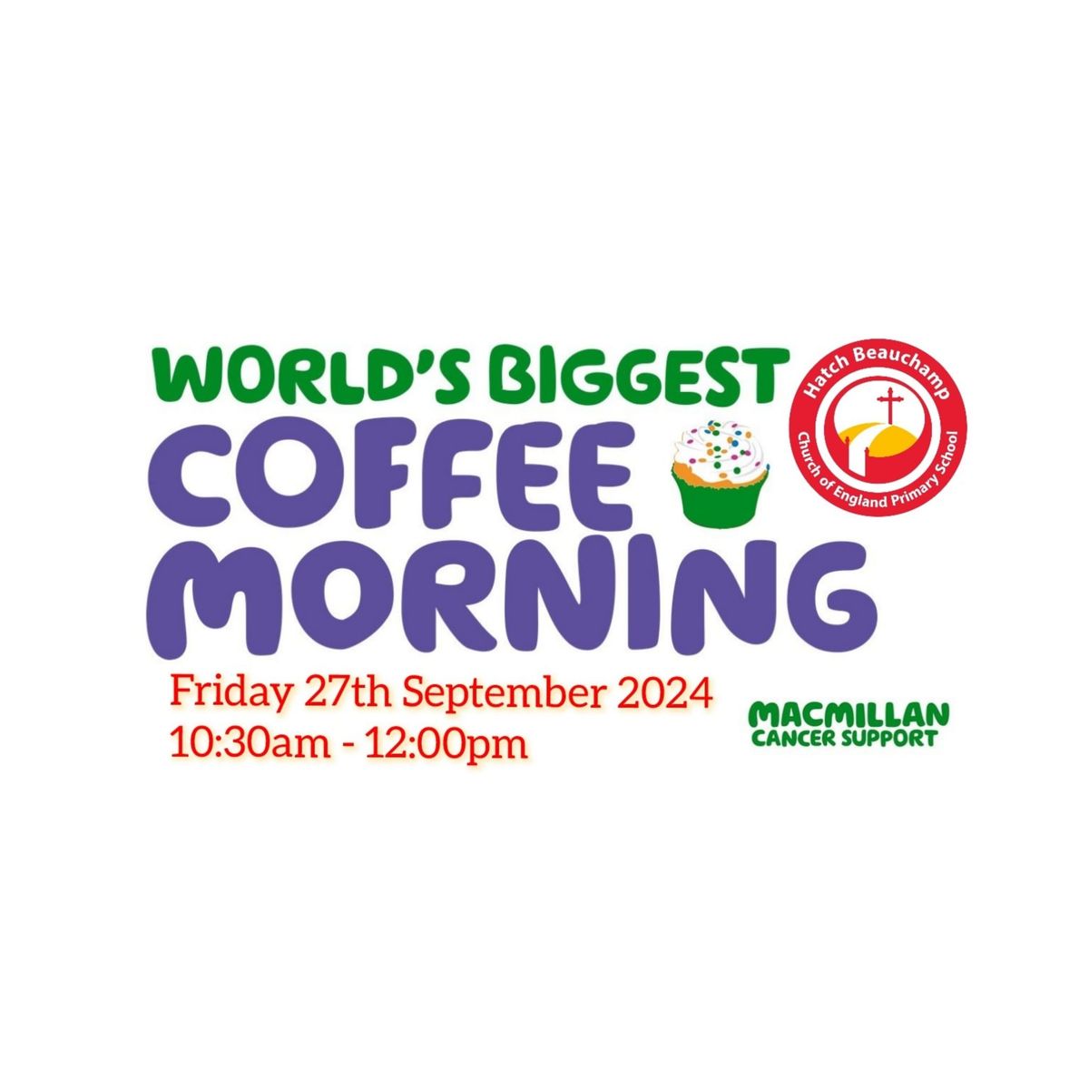 Macmillan Coffee Morning at Hatch Beauchamp Primary School 