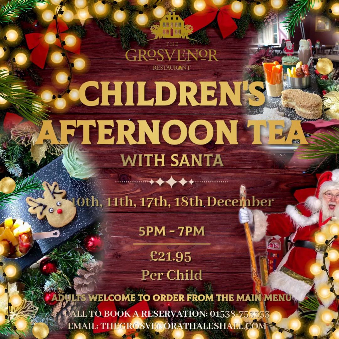 Afternoon Tea with Santa \u2728\ud83c\udf85