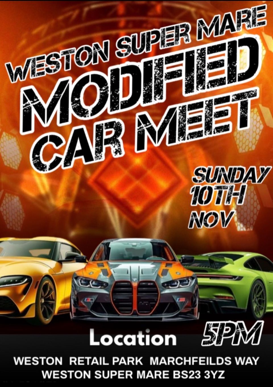 Weston super mare modified car meet