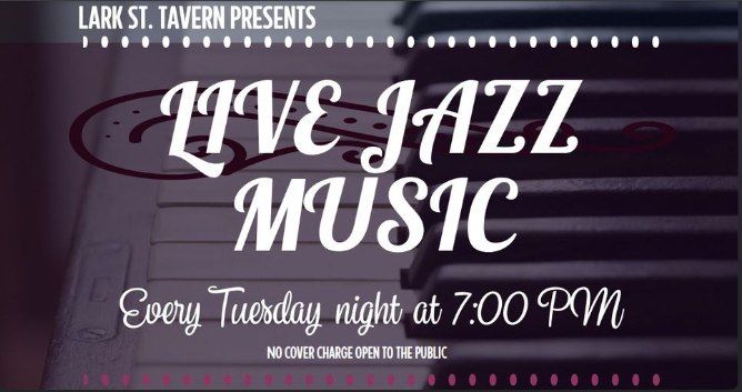 Live Jazz Tuesday featuring Bobby Vandetta Solo