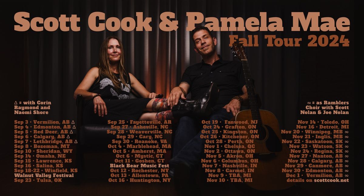 Scott Cook & Pamela Mae swing through Tulsa!