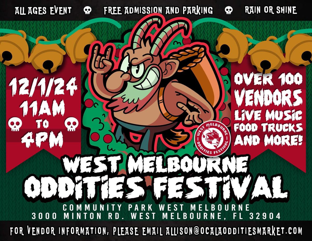 West Melbourne Oddities Festival! A merry Krampus Christmas