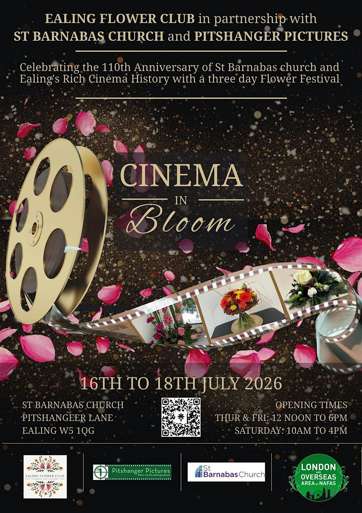 Ealing Flower Festival - Cinema in Bloom